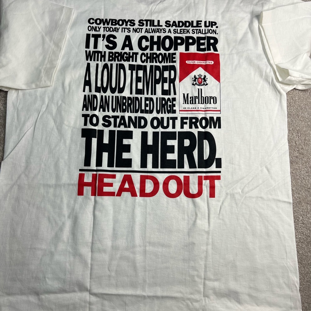 Vintage‎ Marlboro shirt New